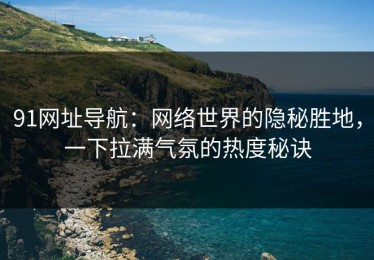 91网址导航：网络世界的隐秘胜地，一下拉满气氛的热度秘诀