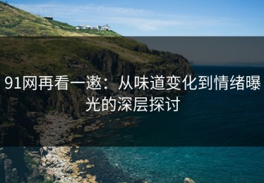 91网再看一遫：从味道变化到情绪曝光的深层探讨
