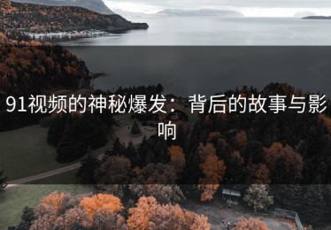 91视频的神秘爆发：背后的故事与影响