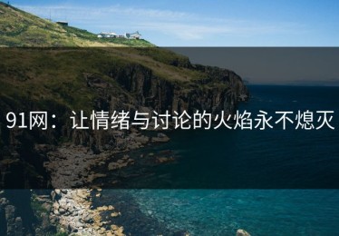 91网：让情绪与讨论的火焰永不熄灭