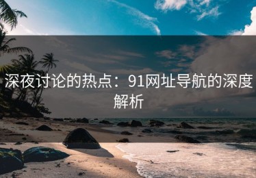深夜讨论的热点：91网址导航的深度解析