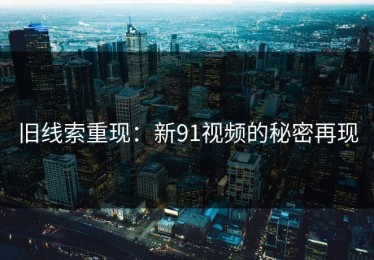 旧线索重现：新91视频的秘密再现
