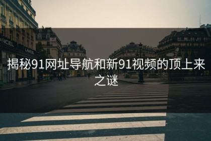 揭秘91网址导航和新91视频的顶上来之谜